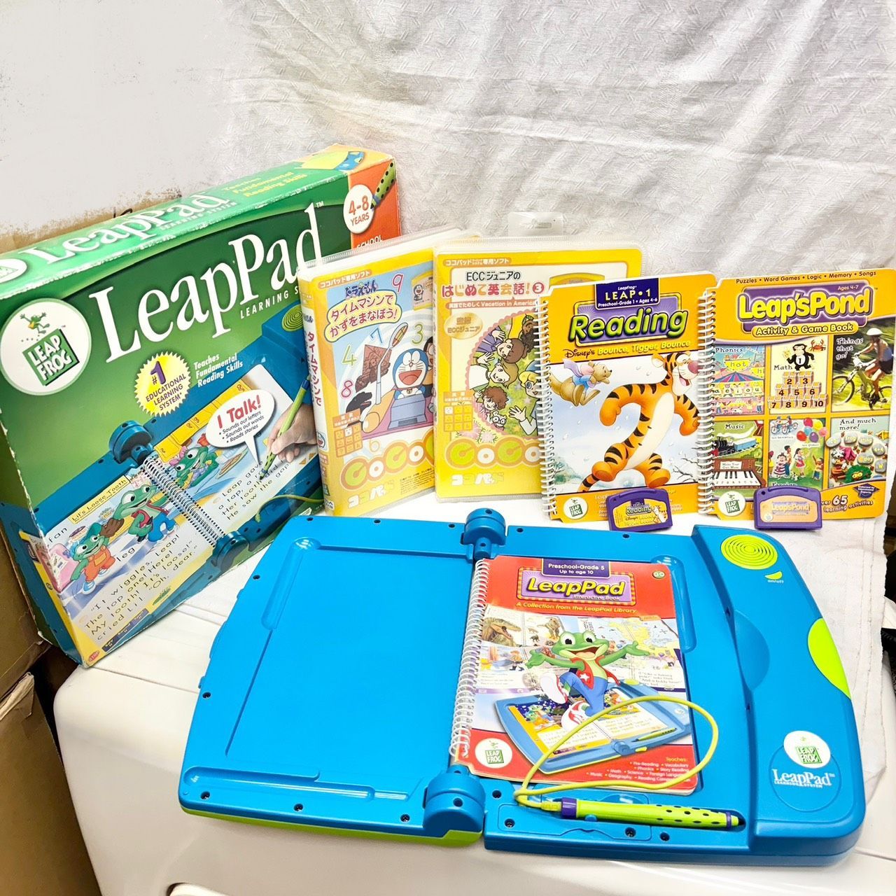 280 LeapFrog LeapPad 学習システム 本体 ソフト複数点セット 英語