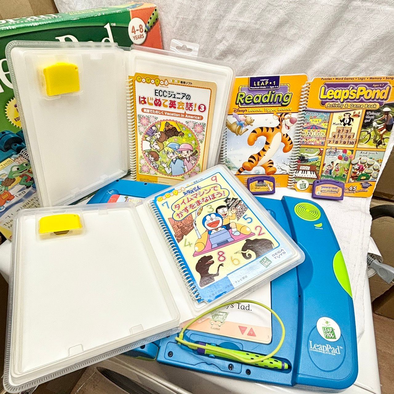 280 LeapFrog LeapPad 学習システム 本体 ソフト複数点セット 英語