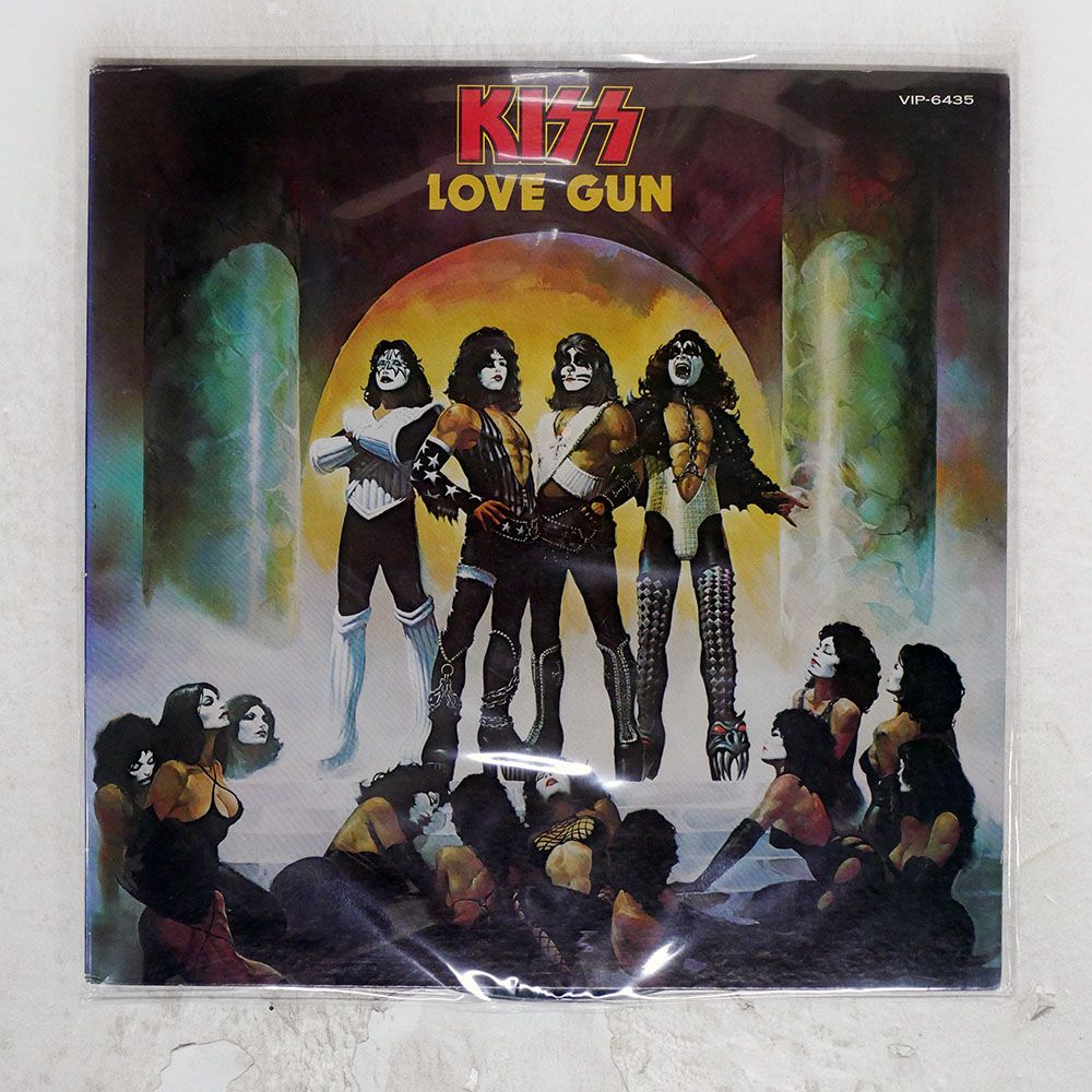 国内盤 KISS/LOVE GUN/CASABLANCA VIP6435 LP - メルカリ