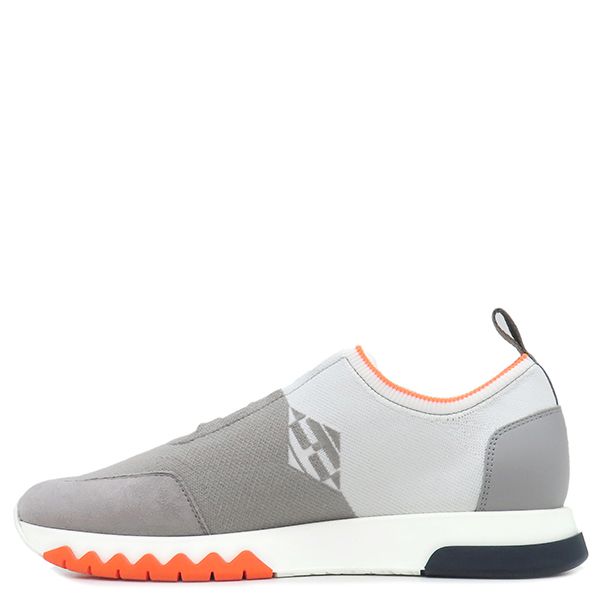 エルメス HERMES スニーカー エクスプロイト ニット スウェード レザー