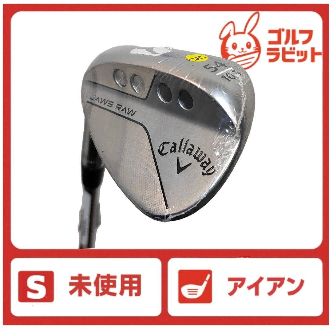 未使用 レフティ キャロウェイ JAWS RAW 54 10S 純正スチール S - メルカリ