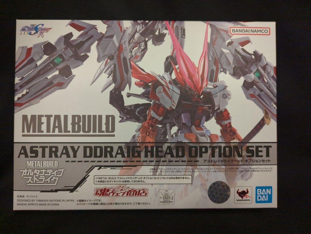BANDAI SPIRITS METAL BUILD 機動戦士ガンダムSEED DESTINY ASTRAY R アストレイドライグヘッド オプションセット