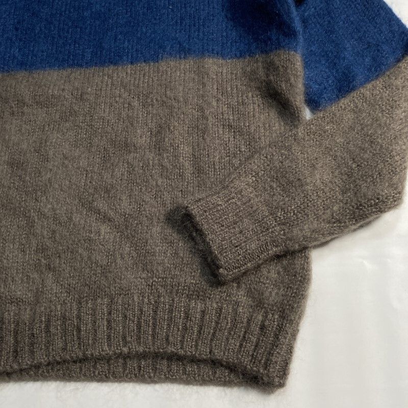 John UNDERCOVER☆archive☆panel mohair knit sweater☆モヘアニット