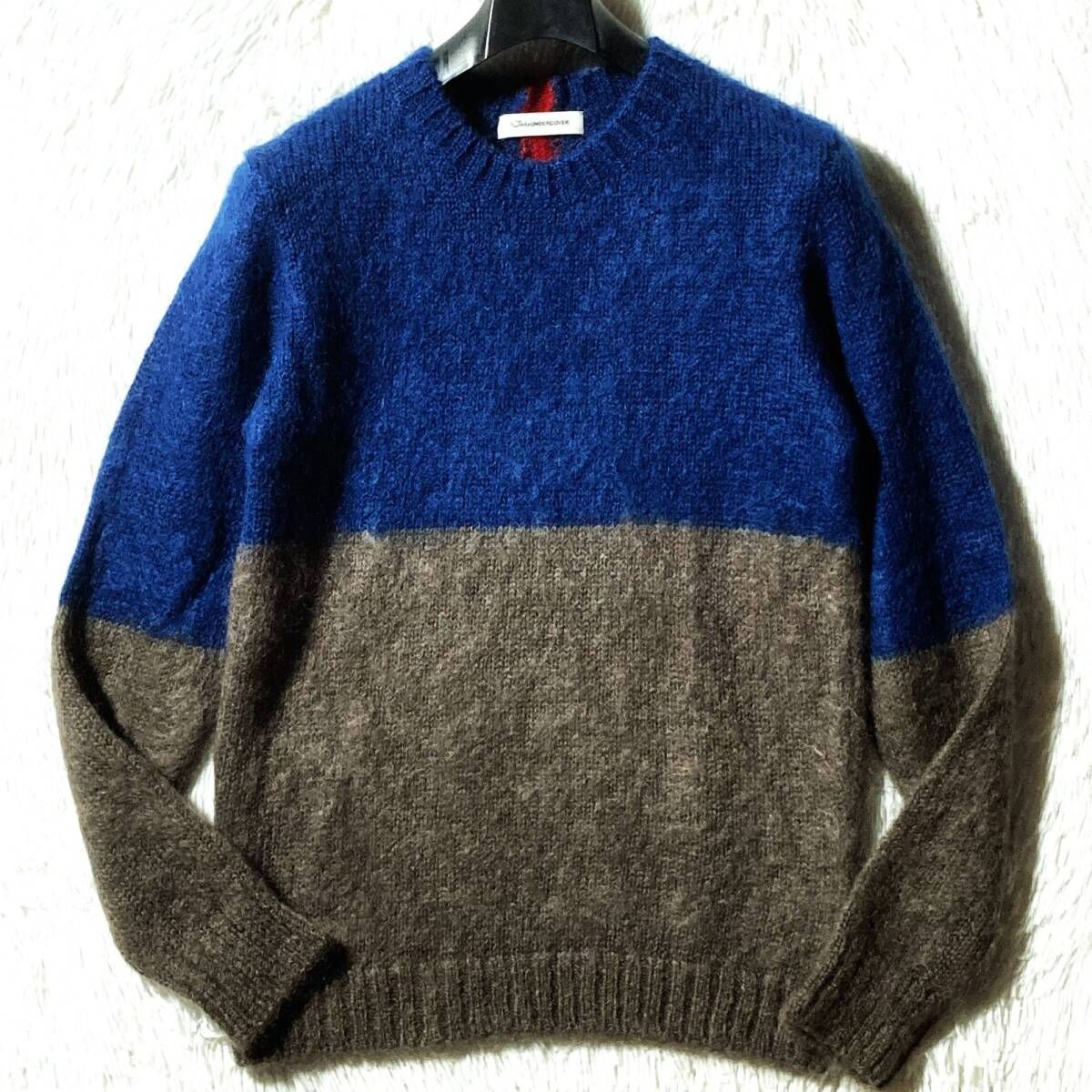 John UNDERCOVER☆archive☆panel mohair knit sweater☆モヘアニット