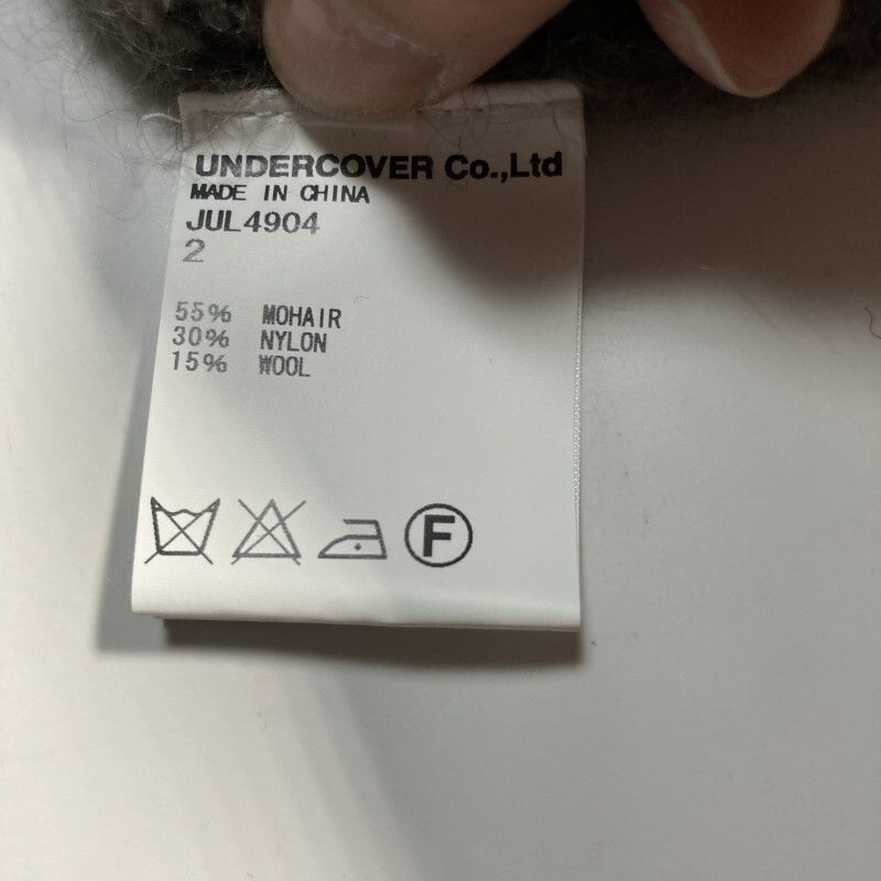 John UNDERCOVER☆archive☆panel mohair knit sweater☆モヘアニット