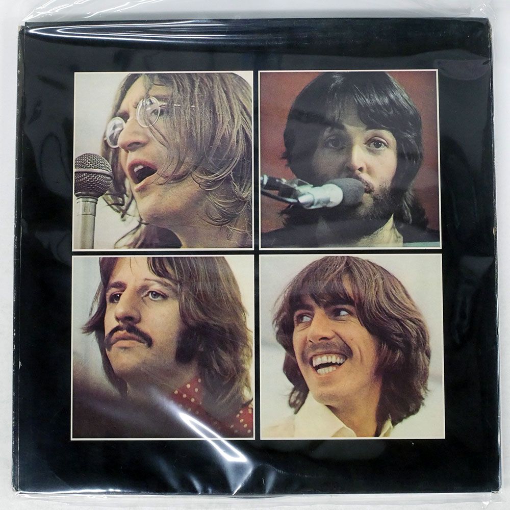 盤 BEATLES LET IT BE APPLE AP 9009 LP