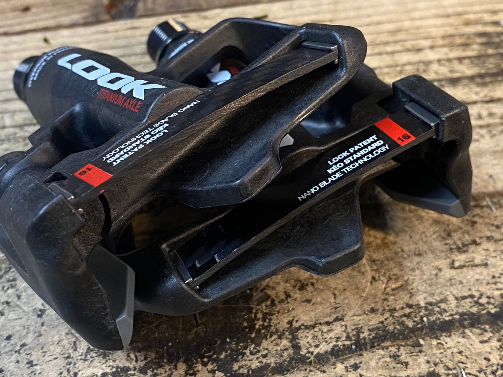 JV461 未使用 ルック LOOK KEO BLADE CARBON ビンディングペダル