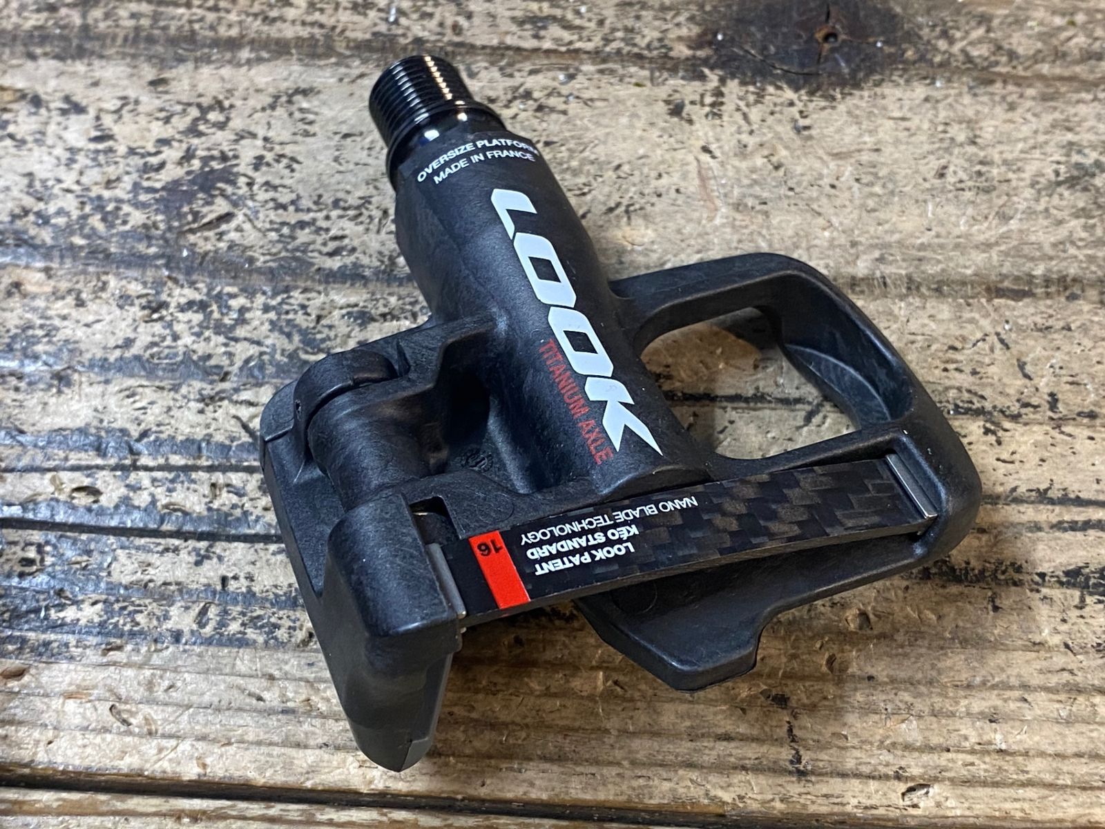 JV461 未使用 ルック LOOK KEO BLADE CARBON ビンディングペダル