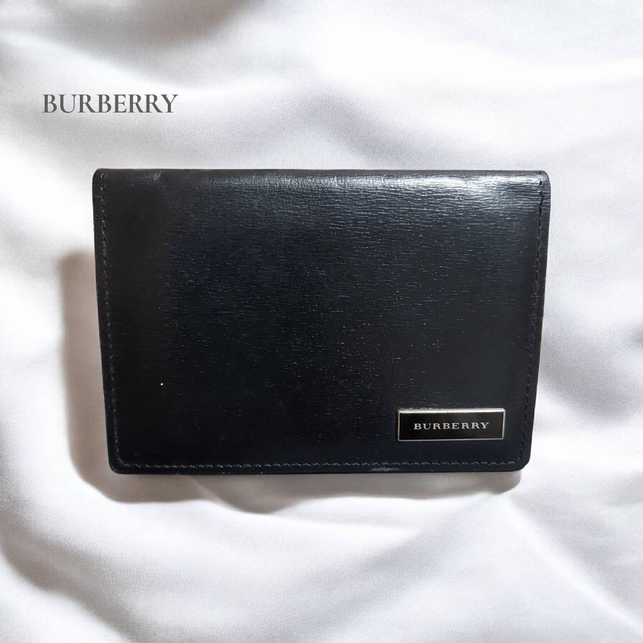 BURBERRY バーバリー ブラック 黒 カードケース パスケース メンズ