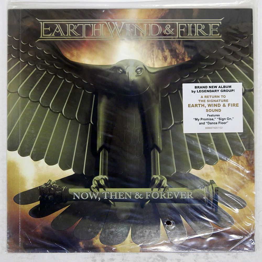 US盤 EARTH WIND FIRE NOW THEN FOREVER LEGACY LP