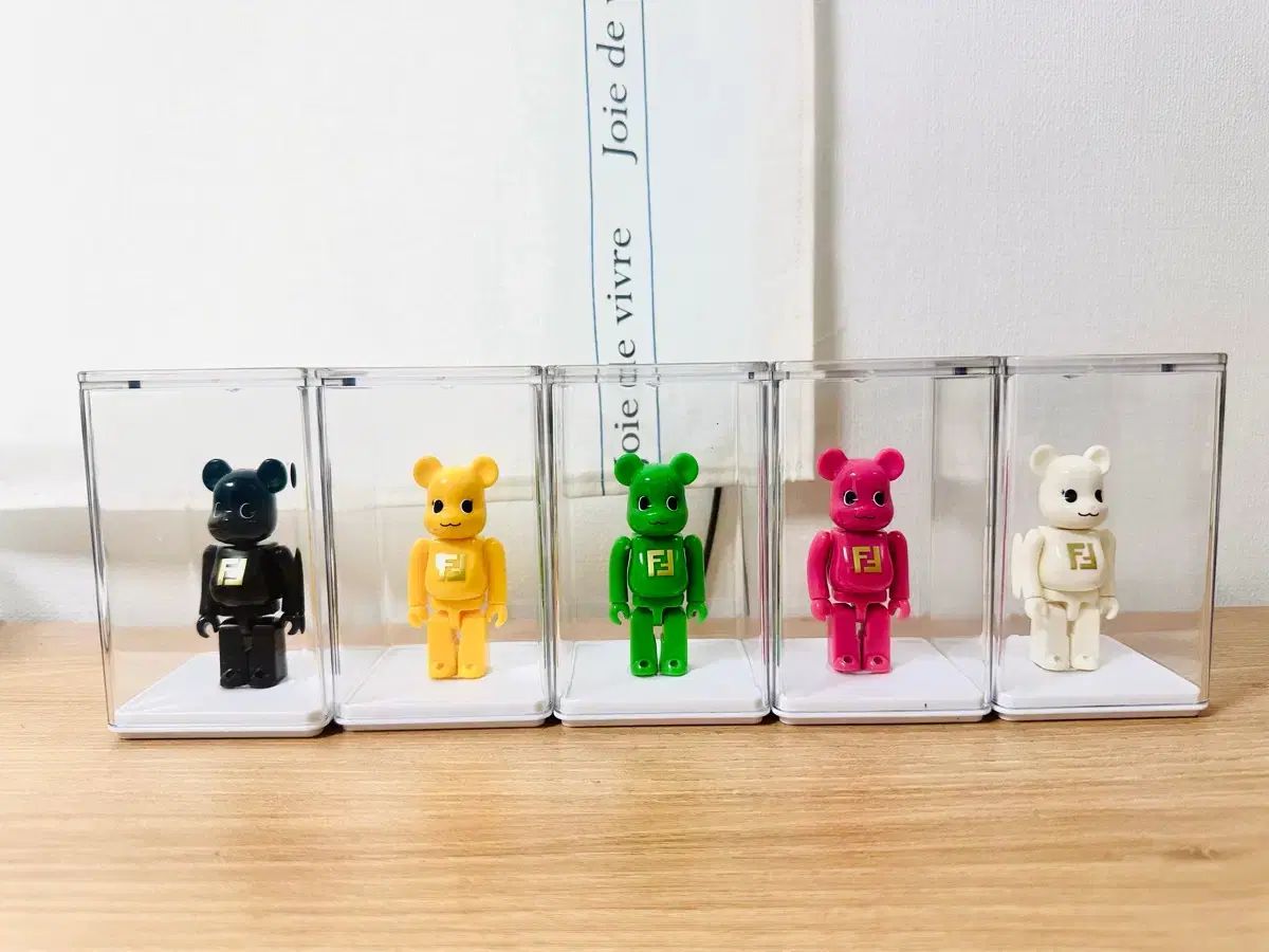 BE@RBRICK(ベアブリック) FENDI フェンディ コラボ フィギュア 5種