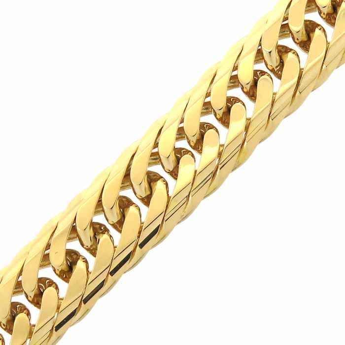 喜平 14面 T トリプル ブレスレット K18YG 45.6g 17cm キヘイ 造幣局 