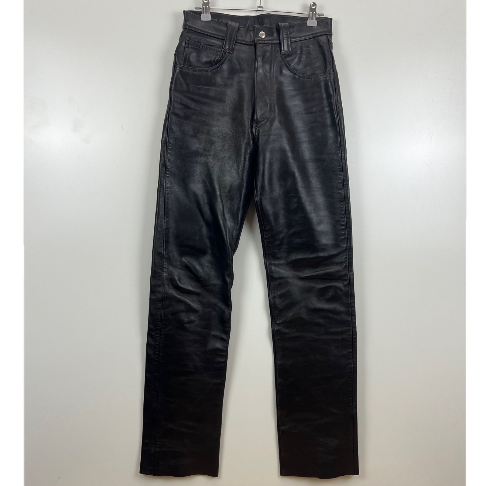 The REAL McCOY'S STEEPLECHASE horsehide leather pants 29 リアル