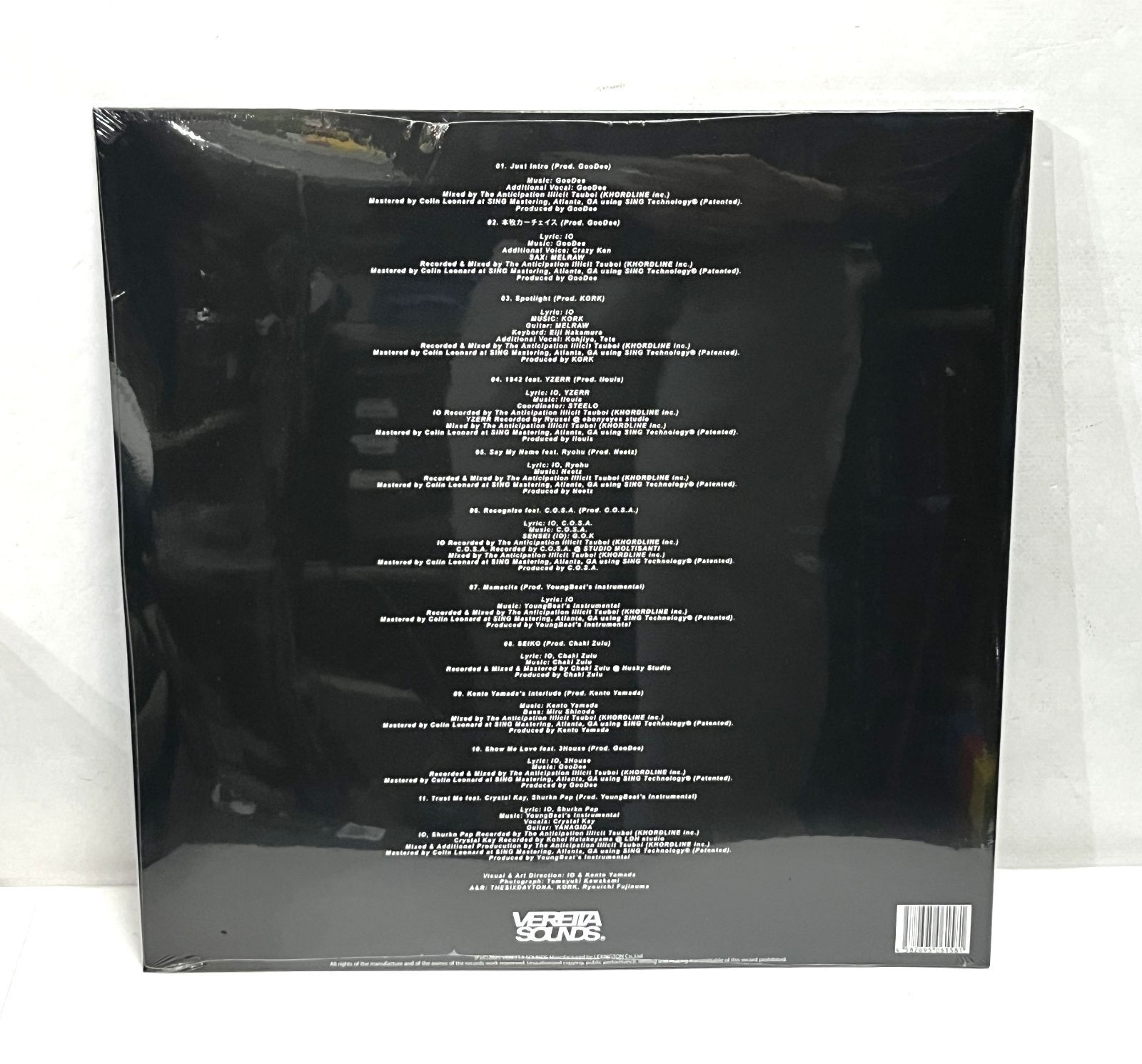 IO / JUST ALBUM [2LP] （KANDYTOWN）アナログ レコード 180グラム重量