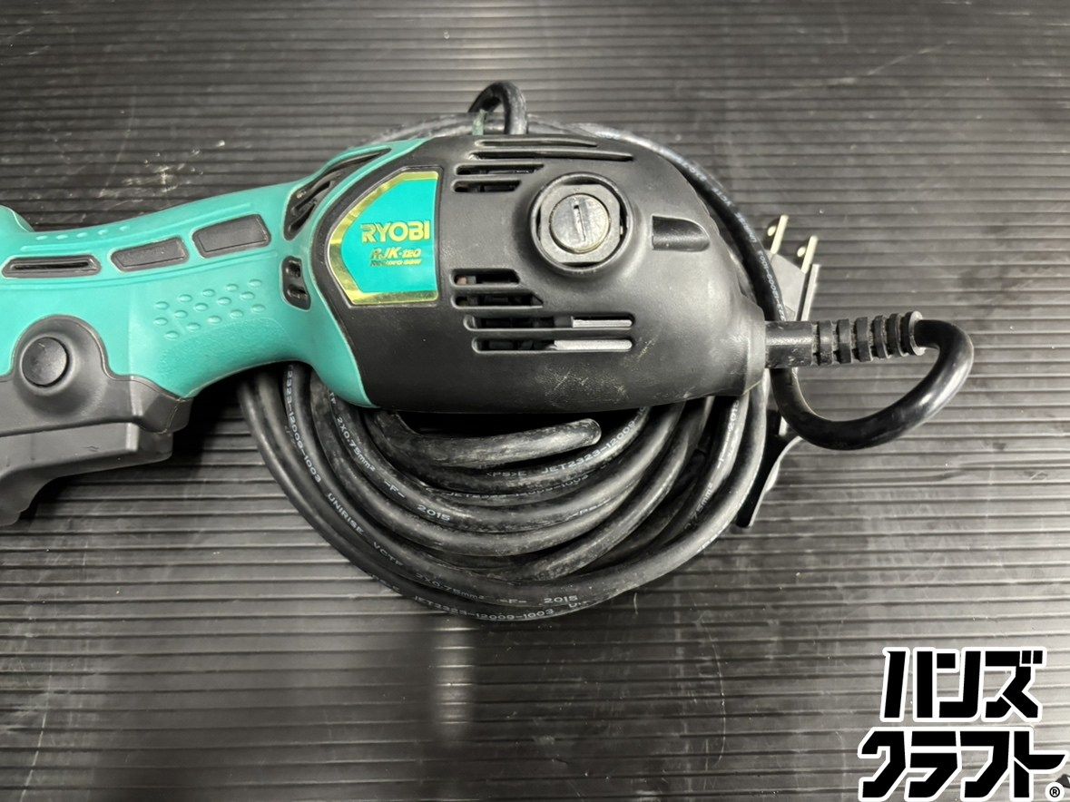  ♭ 品 リョービ RJK-120 小型レシプロソー ケース 熊 レシプロソー 切断工具 切断機