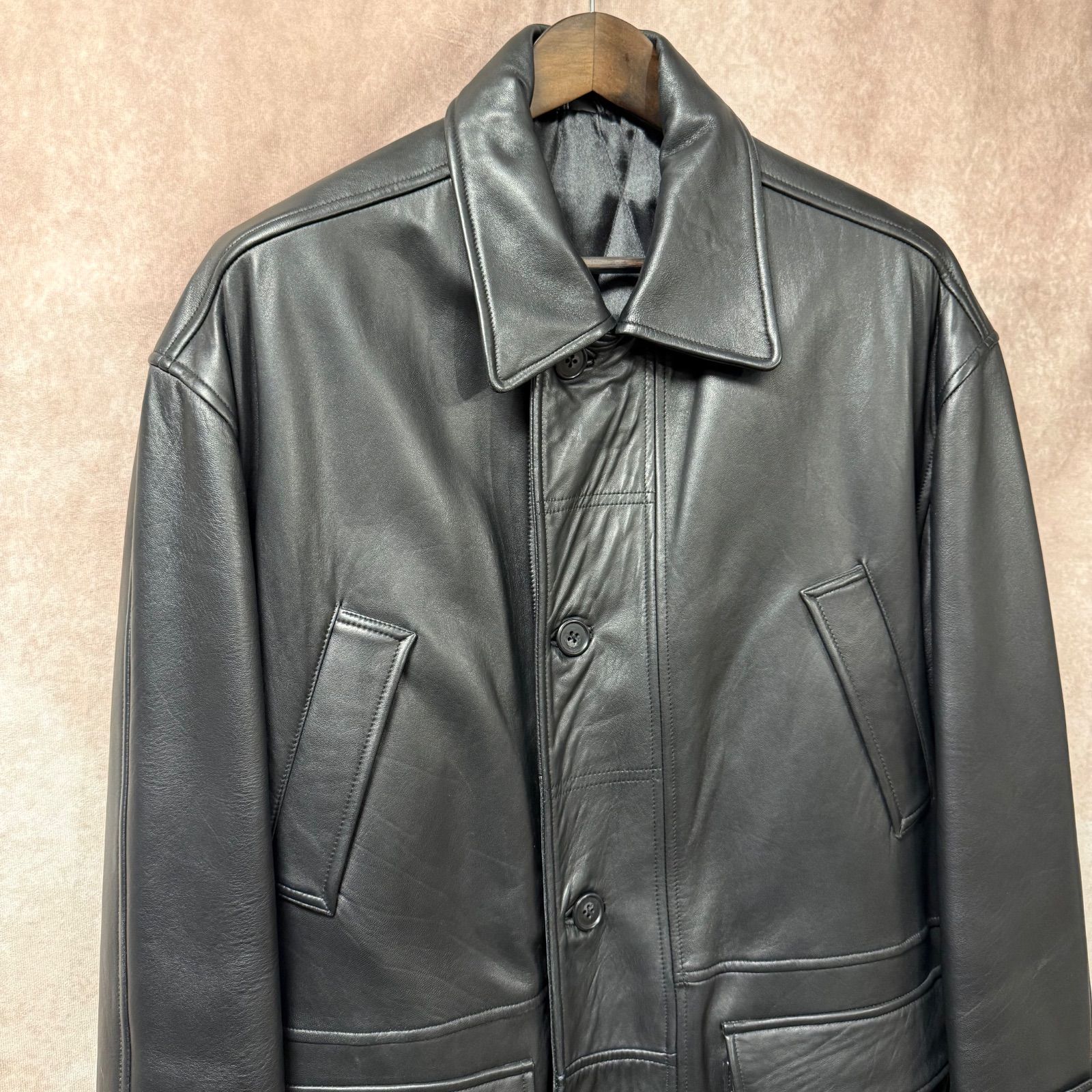 Paul Smith LONDON レザージャケット 黒 90s ビンテージ L相当