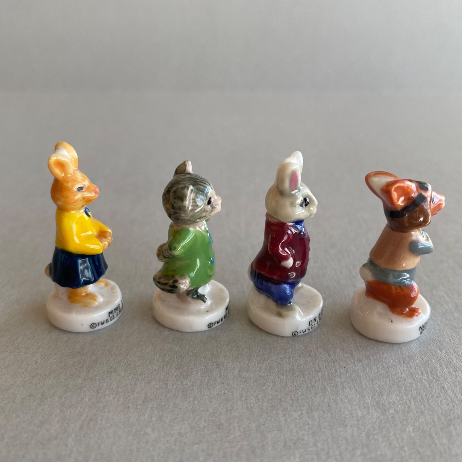 ピーターラビット　ガーデニング　壺　おまとめ　フェーブ　フェーヴ　フランス ピーターラビット ポットフィート 3個セット にんじん お母さん 植木鉢