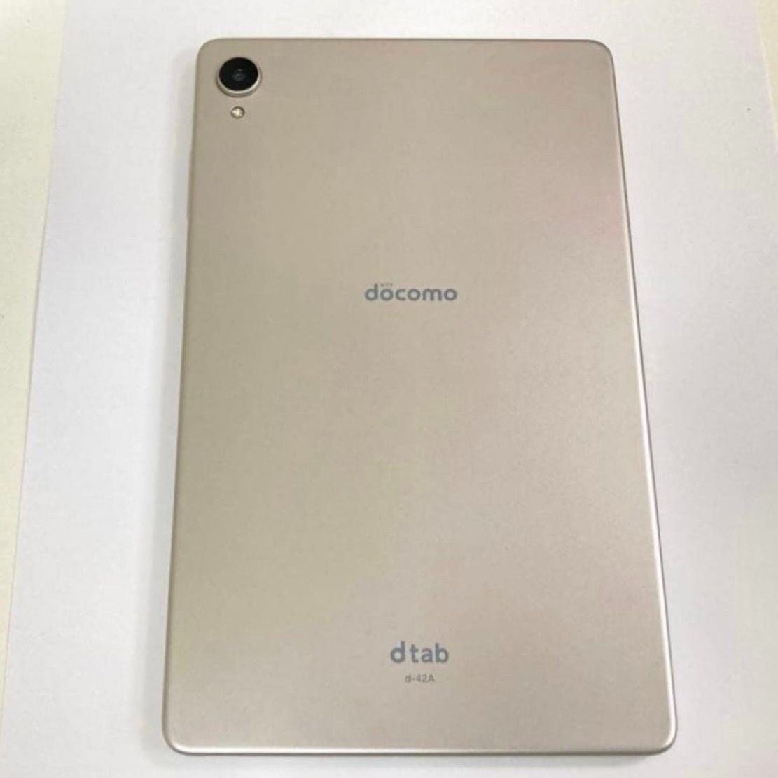 d-tab Compact d-42A 64GB ゴールド 画面割れ - メルカリ