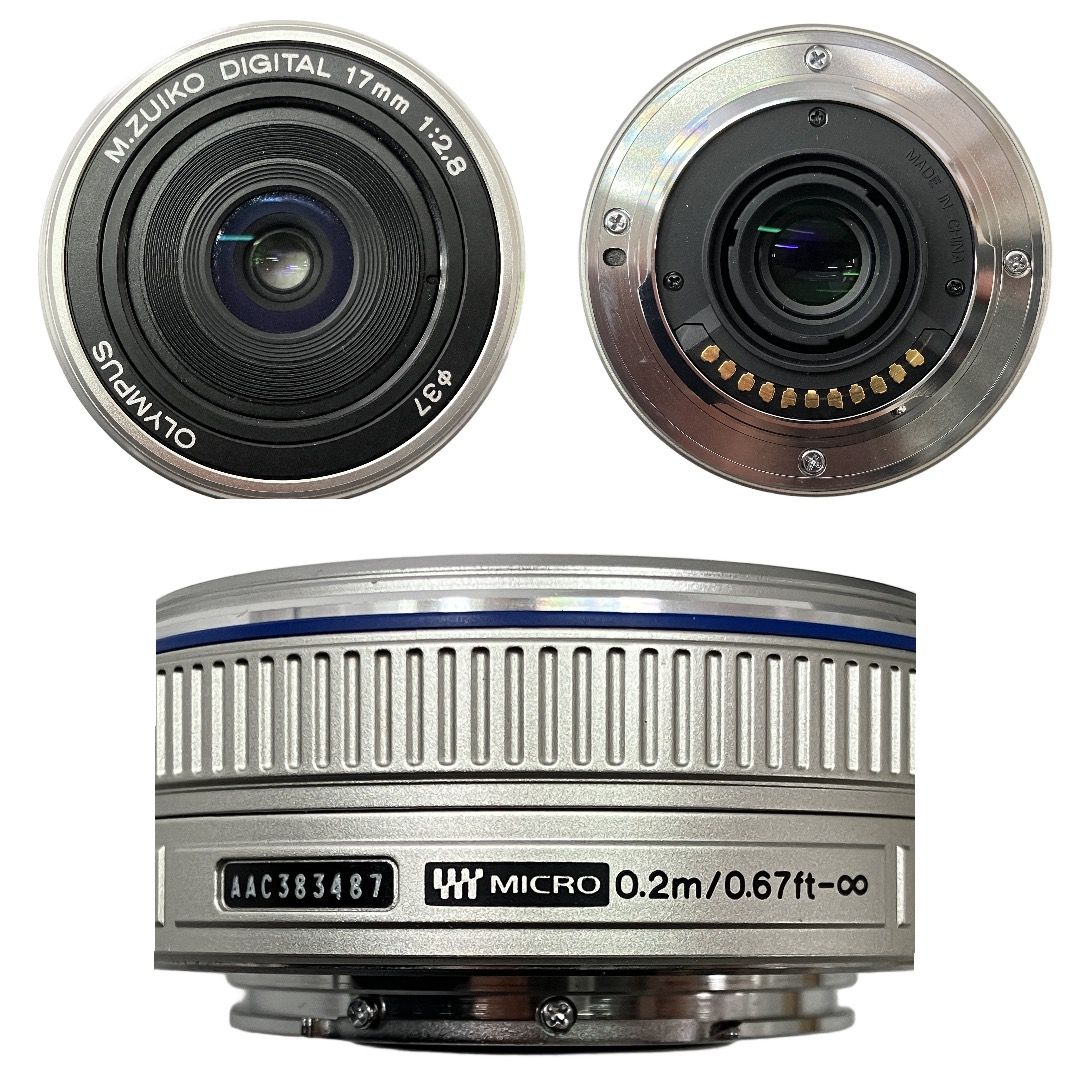 OLYMPUS PEN mini E-PM114-42mm 17mm ツインレンズキット ミラーレス