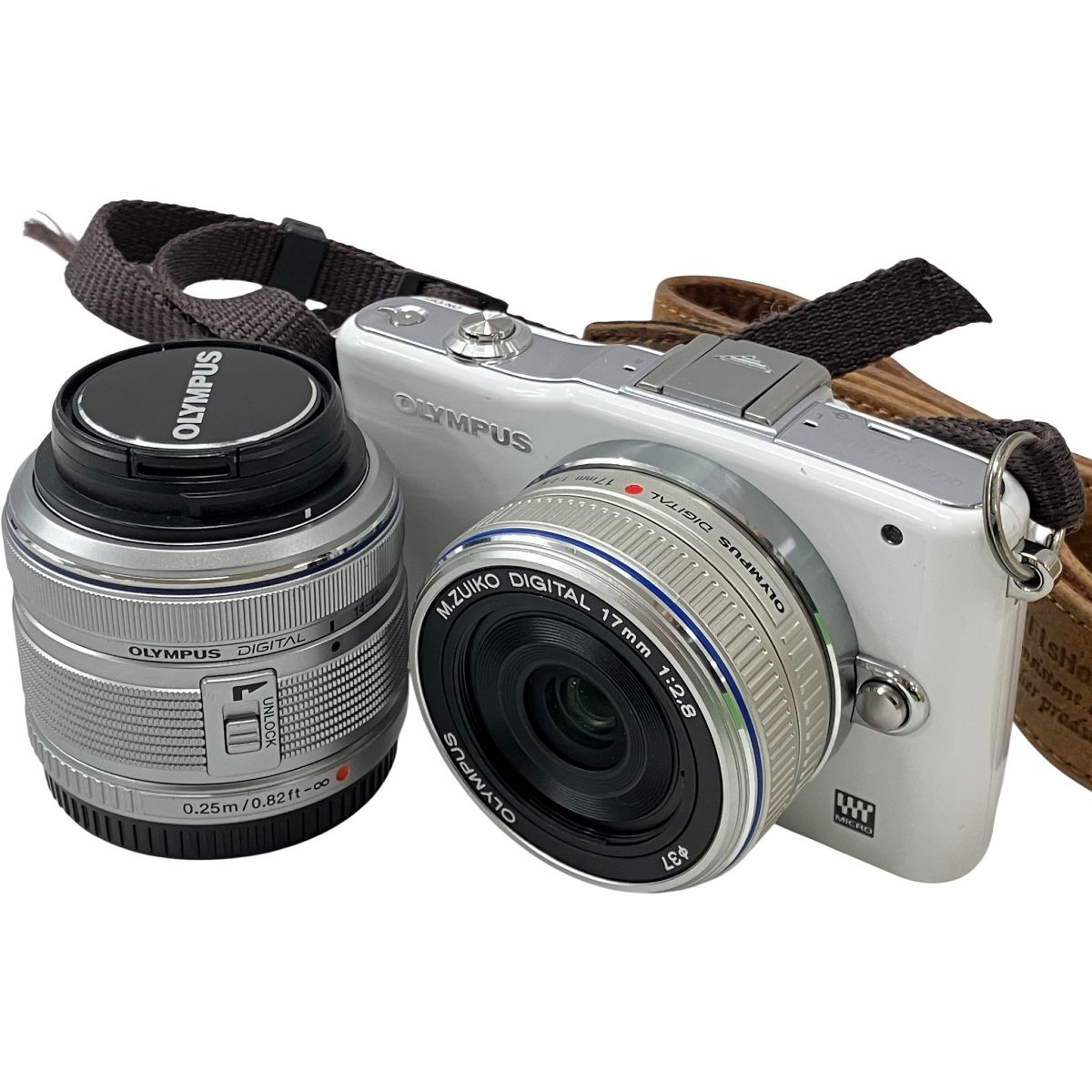 OLYMPUS PEN mini E-PM114-42mm 17mm ツインレンズキット ミラーレス