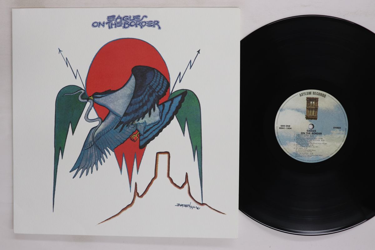 LP Eagles On The Border (180g) 8122796165 Asylum Records, Rhin