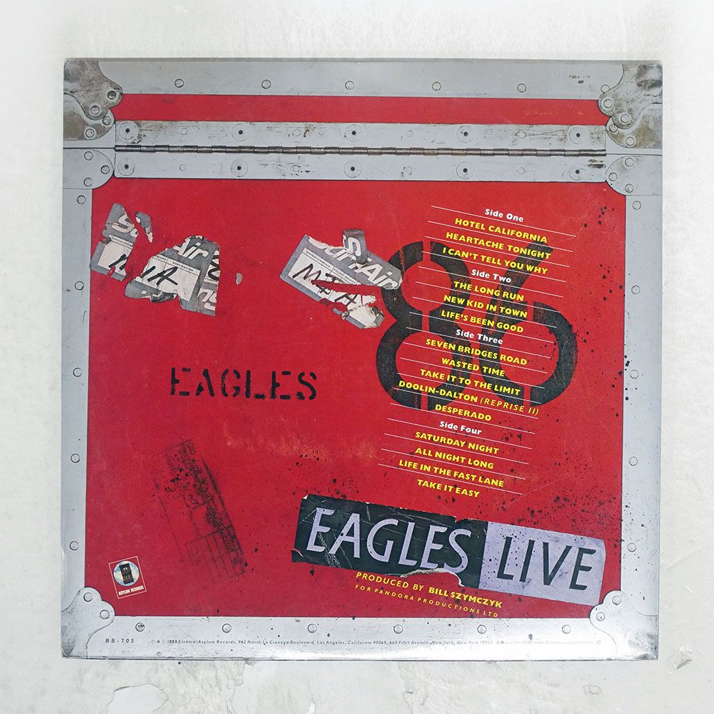 国内盤 EAGLES/LIVE/ASYLUM P5589Y LP - メルカリ