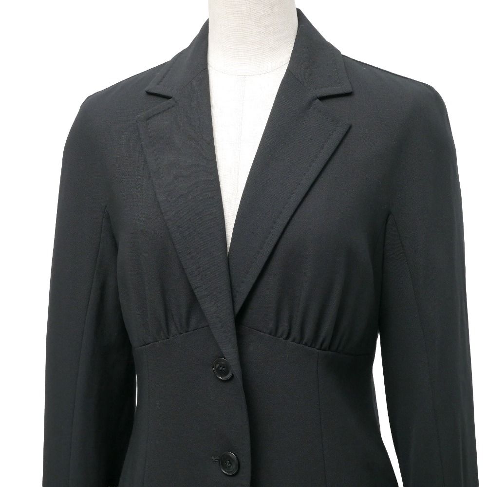 MAX MARA マックスマーラ テーラードジャケット サイズ36 ギャザー