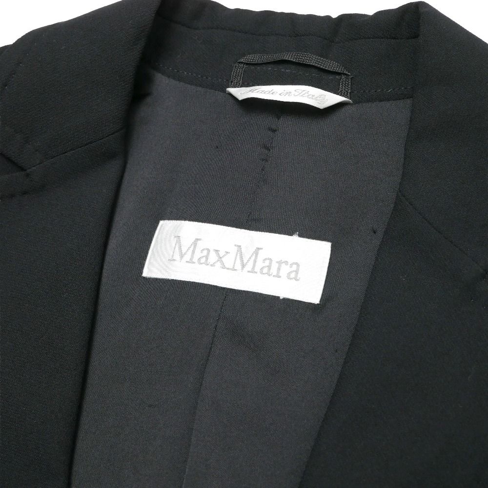 MAX MARA マックスマーラ テーラードジャケット サイズ36 ギャザー