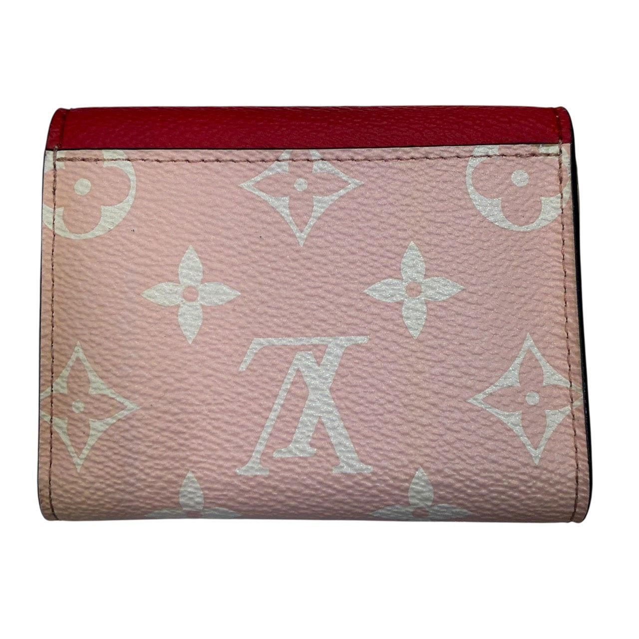 美品 ルイヴィトン 三つ折り財布 モノグラム ジャイアント