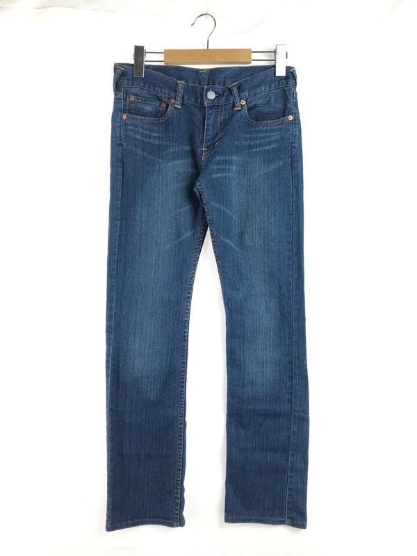 EVISU エヴィス donna ドンナ 大黒ペイント デニム ジーンズ W26 中古品】EVISU エヴィス EVISU DONNA エヴィス ドンナ DENIM PANTS
