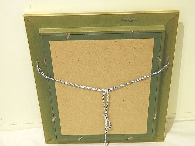 渡部ひでき 作 【薔薇】 油絵 ◇ F6キャンバス 額縁サイズ約49.5×58.5