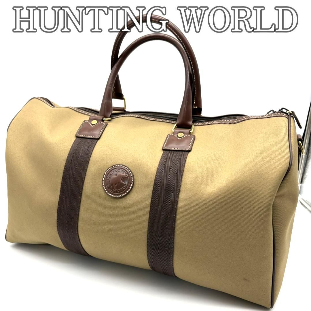 ハンティングワールド HUNTING WORLD ボストンバッグ 大容量