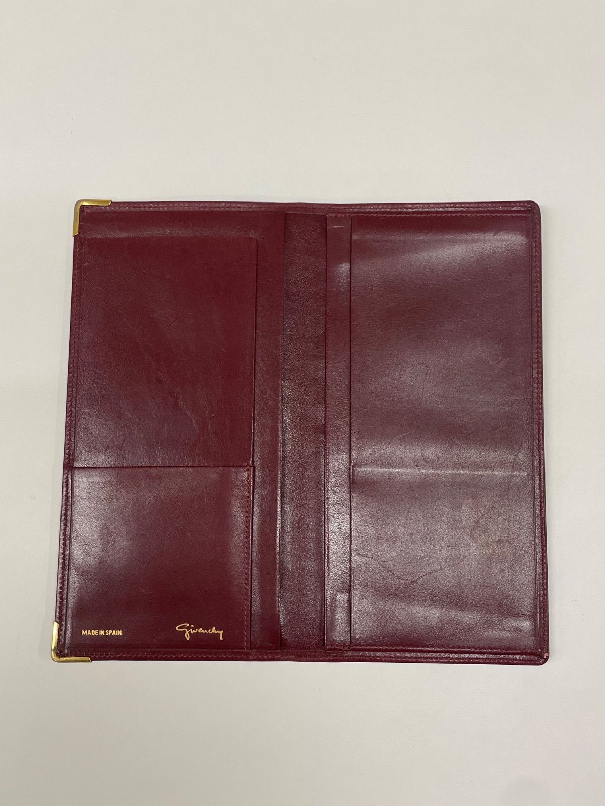 ジバンシー GIVENCHY ジバンシー 長財布 札入れ ボルドー ワインレッド 