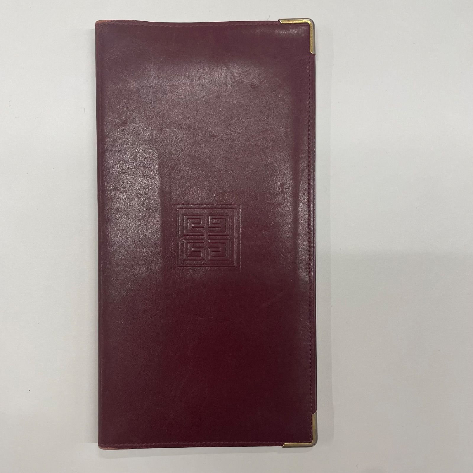 ジバンシー GIVENCHY ジバンシー 長財布 札入れ ボルドー ワインレッド 