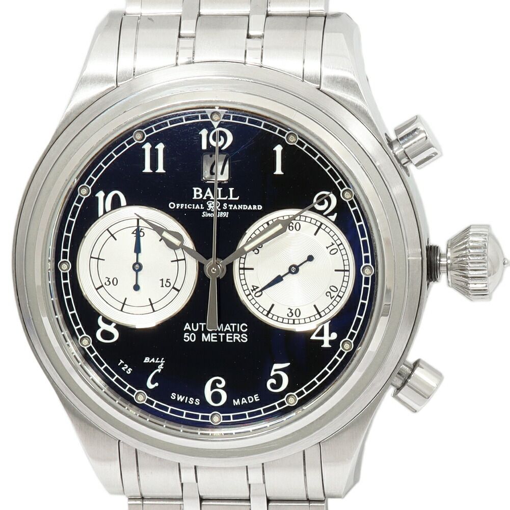 ボールウォッチ トレインマスター キャノンボール CM1052D-S1J-BK メンズ