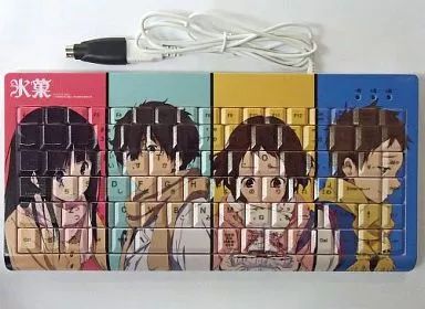 [중고] 키보드 키캡 클래식 교토 애니메이션 풀 컬러 키보드 “블루레이 & DVD 효카 한정판” 토라노아나 11권 연계 구매 특전