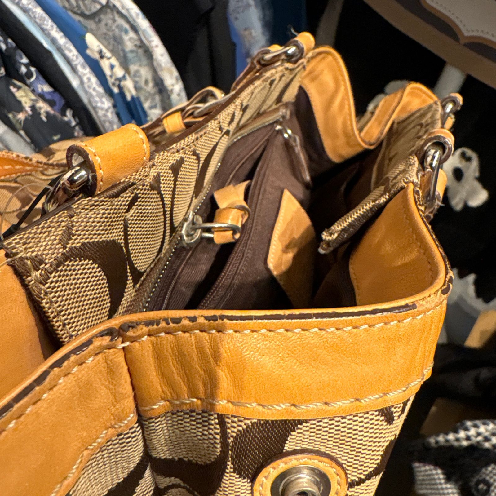 COACH モノグラム バッグ トート BAG monogram お呼ばれ デート 