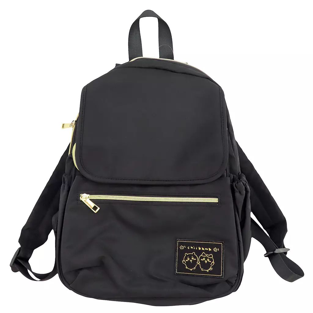 バッグ ちいかわ＆ハチワレ レディース リュックサック ブラック ちいかわ なんか小さくてかわいいやつ×SACSTATION