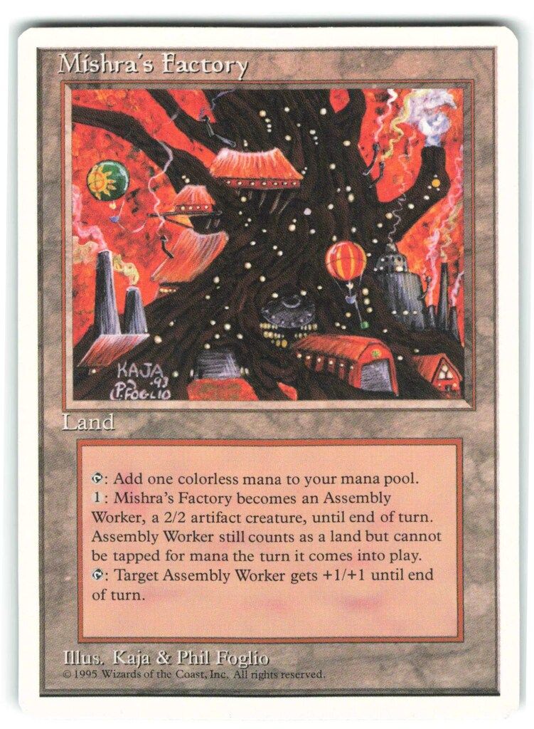 Wizards OF THE COAST 4ED 4ED 【英】ミシュラの工廠/Mishra's Factory