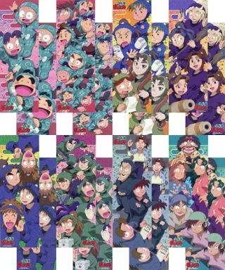中古】ポスター(アニメ) 全16種セット 「忍たま乱太郎 キャラポス