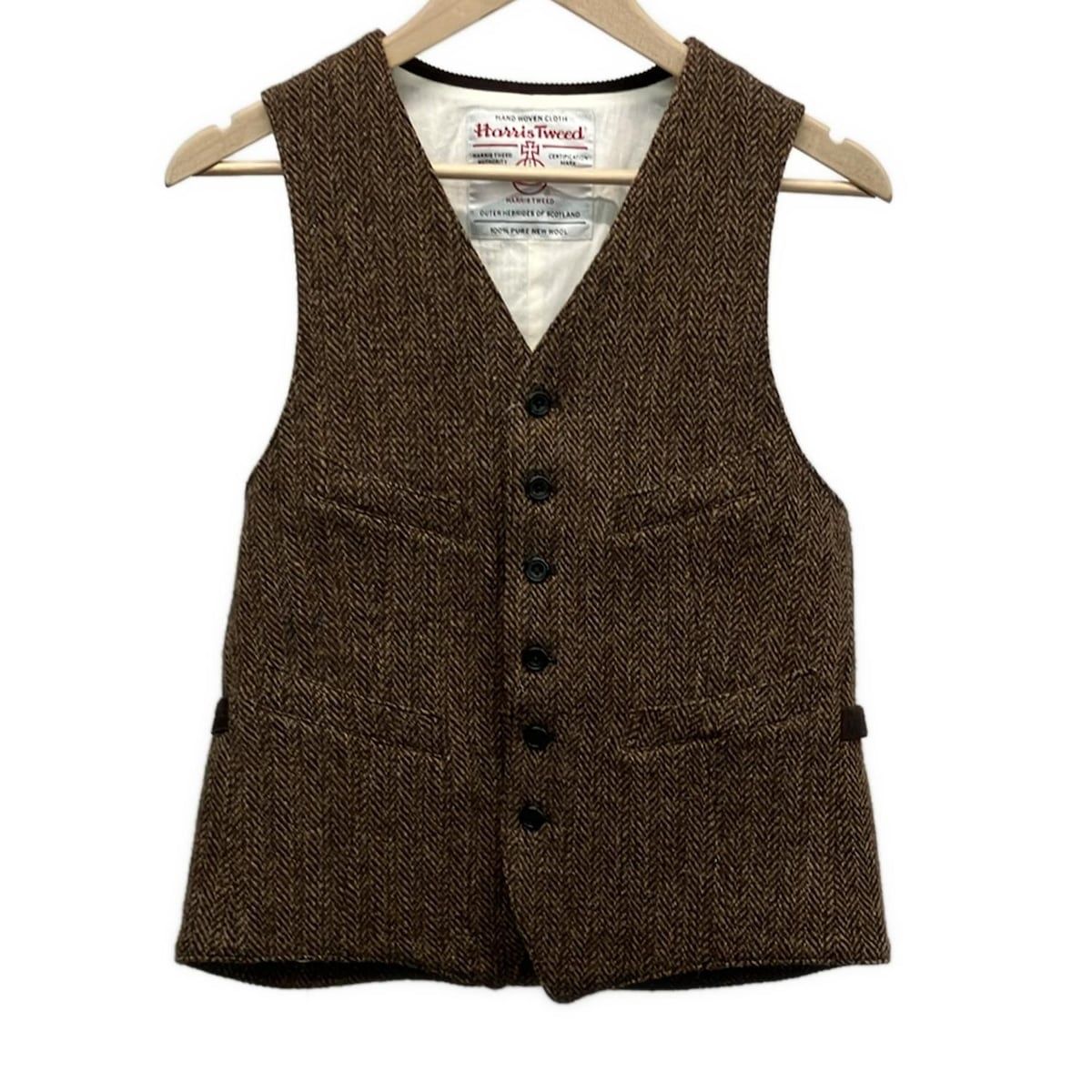 Harris ハリスツイード Tweed ベスト BEAMS Tweed（ベスト）のフリマ
