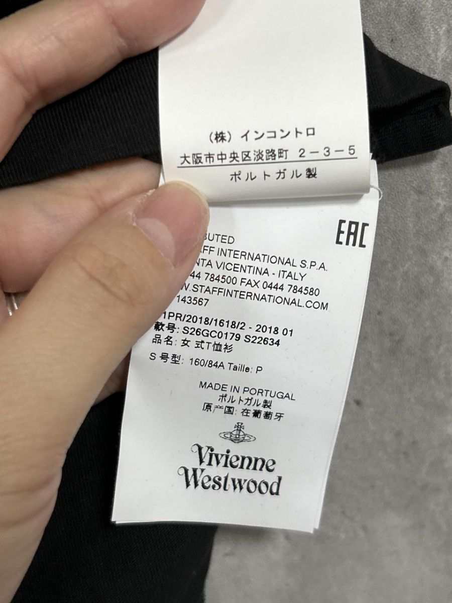 美品 Vivienne Westwood ヴィヴィアンウエストウッド ガールプリント