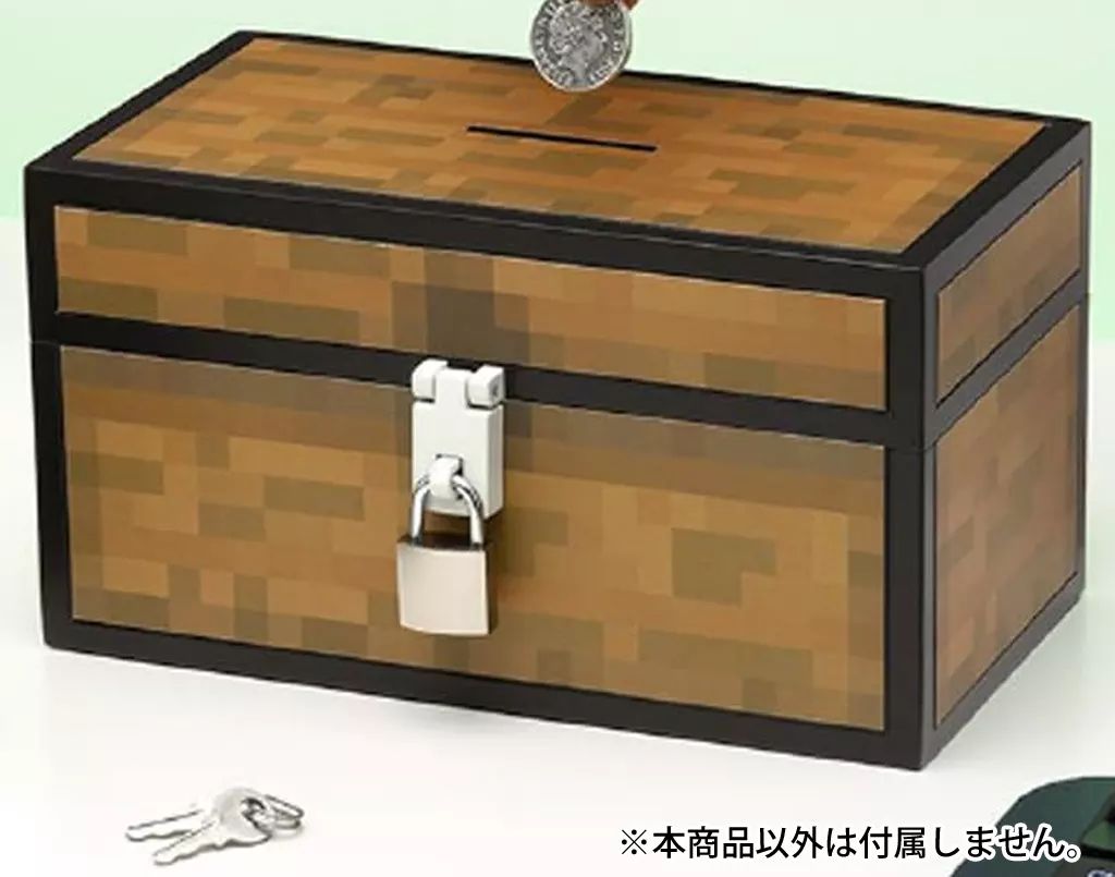 中古】置物・装飾品 チェスト貯金箱 「MINECRAFT -マインクラフト