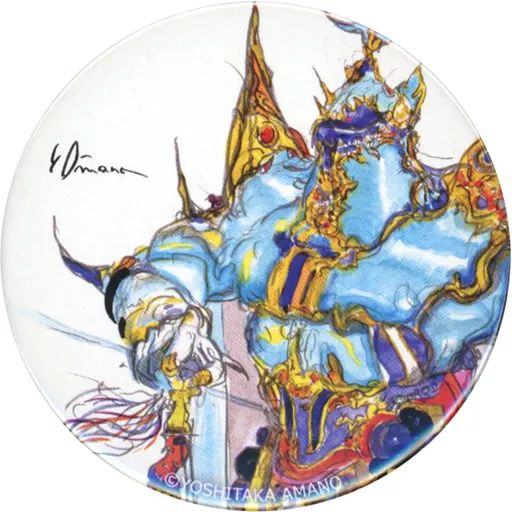 ファイナルファンタジー 天野喜孝の世界展 限定ガチャ缶バッジ エクスデス 中古】バッジ・ピンズ エクスデス 「FINAL FANTASYと天野喜孝の世界展