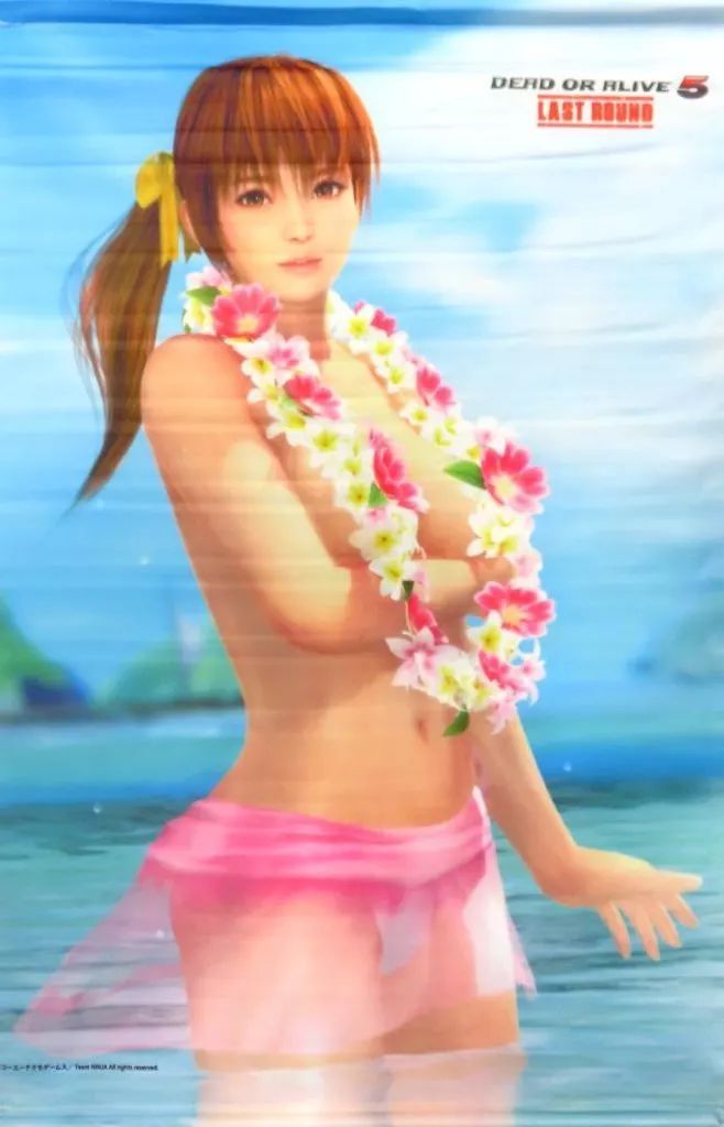 中古】タペストリー かすみ B2タペストリー 「DEAD OR ALIVE 5 Last