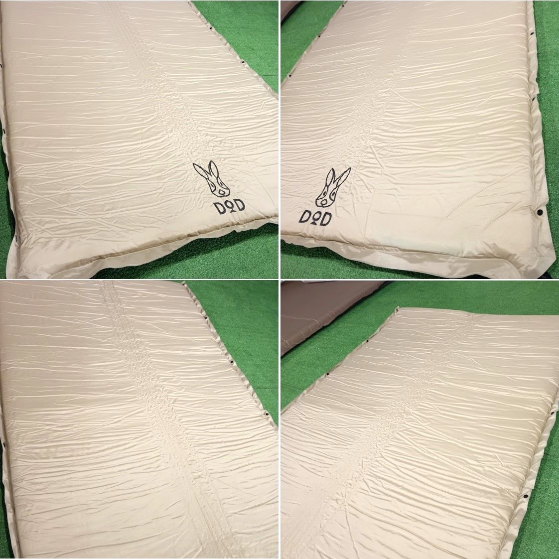 ◇DOD(ディーオーディー) ソトネノサソイM 丸洗いシーツ付き 厚み4.5cm