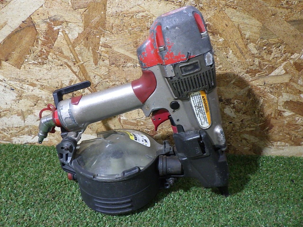  MAX 品 HN-50 高圧釘打機 大工道具 エア釘打機 現状渡し品 打ったり打たなかったり エア漏れなし 発送 260202 釘打機 エアーツール