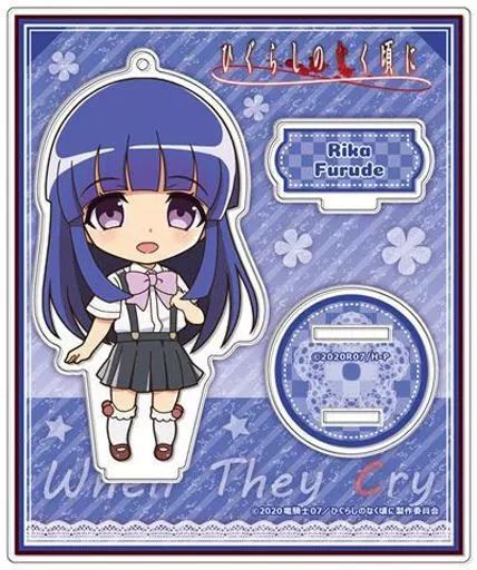 中古】アクリルスタンド・アクリルパネル 古手梨花 アクリルフィギュア