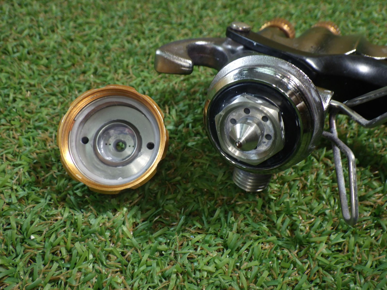 明治 meiji スプレーガン Finer-force カップ付 タイプR カップふたなし おまけ 品