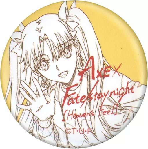 fate staynight 遠坂凛 原画　缶バッジ 中古】バッジ・ピンズ 遠坂凛(線画ver.) オリジナル缶バッジ 「劇場版
